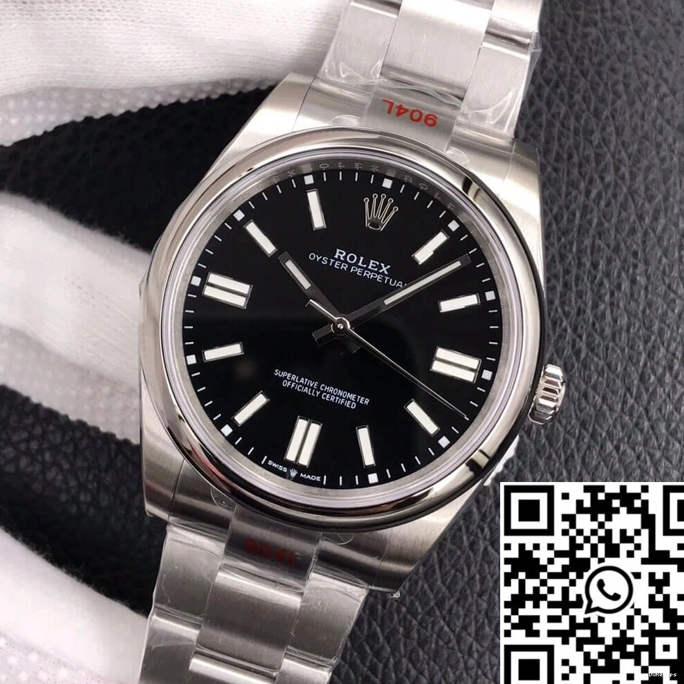 Black Dial Perpetual Rolex Factory EW Oyster 41MM M124300-0002 0401